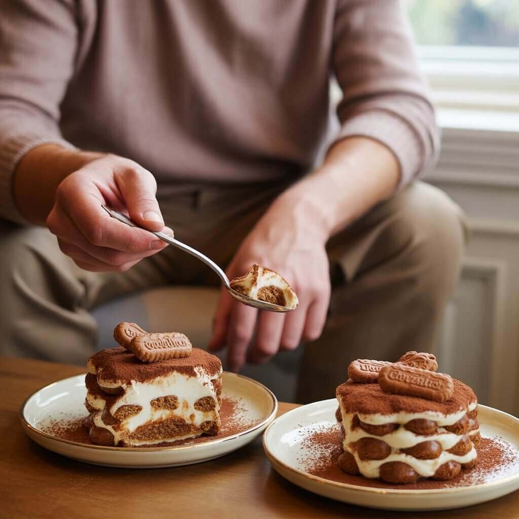 Tiramisu Nutella Spéculos Chocolat Cremy et gourmand Duo à partager